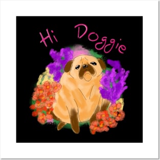 Hi Doggie! Posters and Art